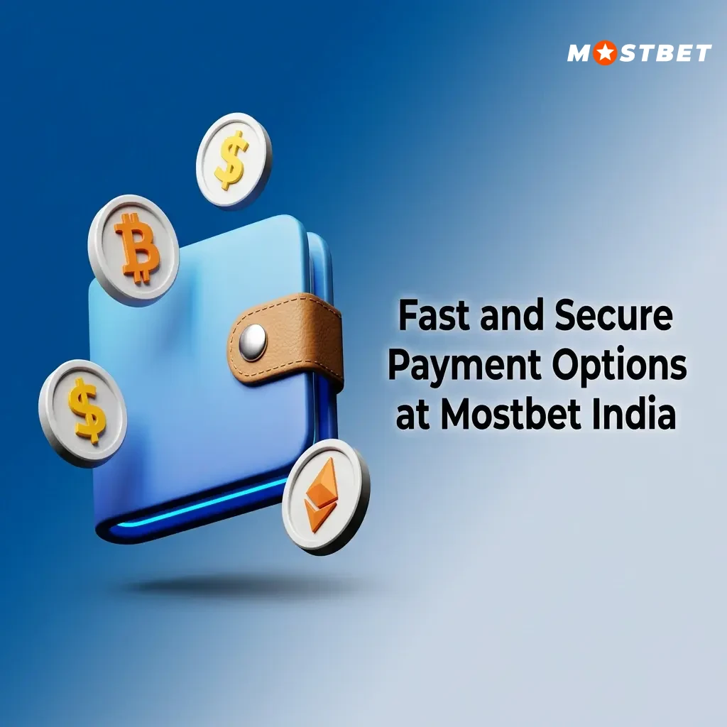 Mostbet India payment options including PhonePe, Paytm, UPI, Google Pay, IMPS, BHIM, and cryptocurrency in INR