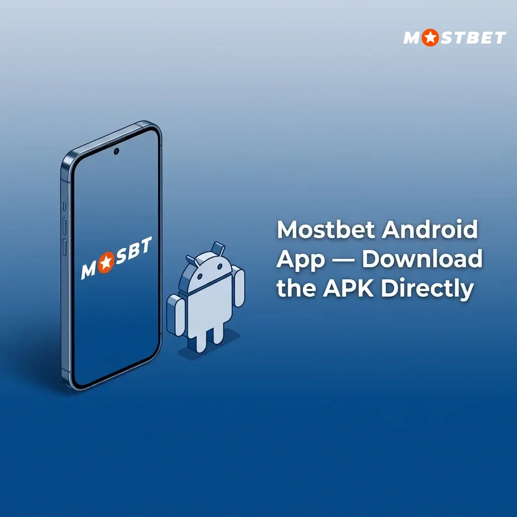 Mostbet Android APK download steps showing installation guide for betting app on Android 5.0 or higher devices