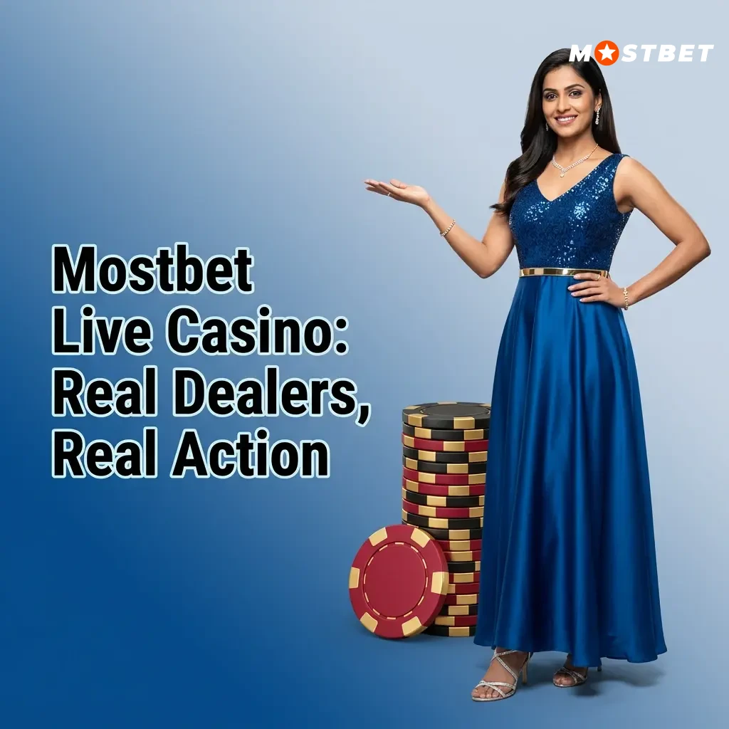 Mostbet live casino with real dealers streaming HD roulette, blackjack, baccarat, Teen Patti and Andar Bahar in India