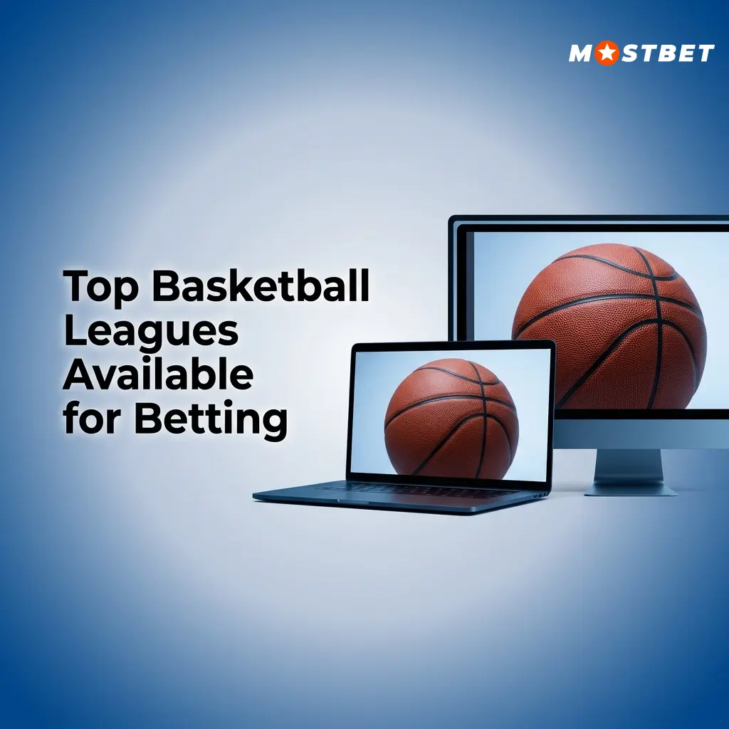 Mostbet basketball betting leagues including NBA, EuroLeague, NCAA, FIBA, ACB, Turkish BSL, and VTB United