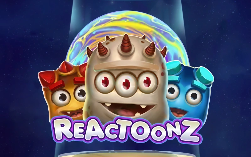 Play the energetic Reactoonz grid slot at official Mostbet casino.